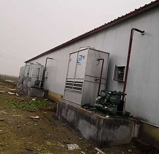 建营制冷安装现场效果